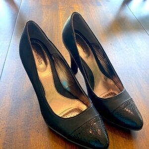 Sole Senseability black heels womens size 10 new without box.